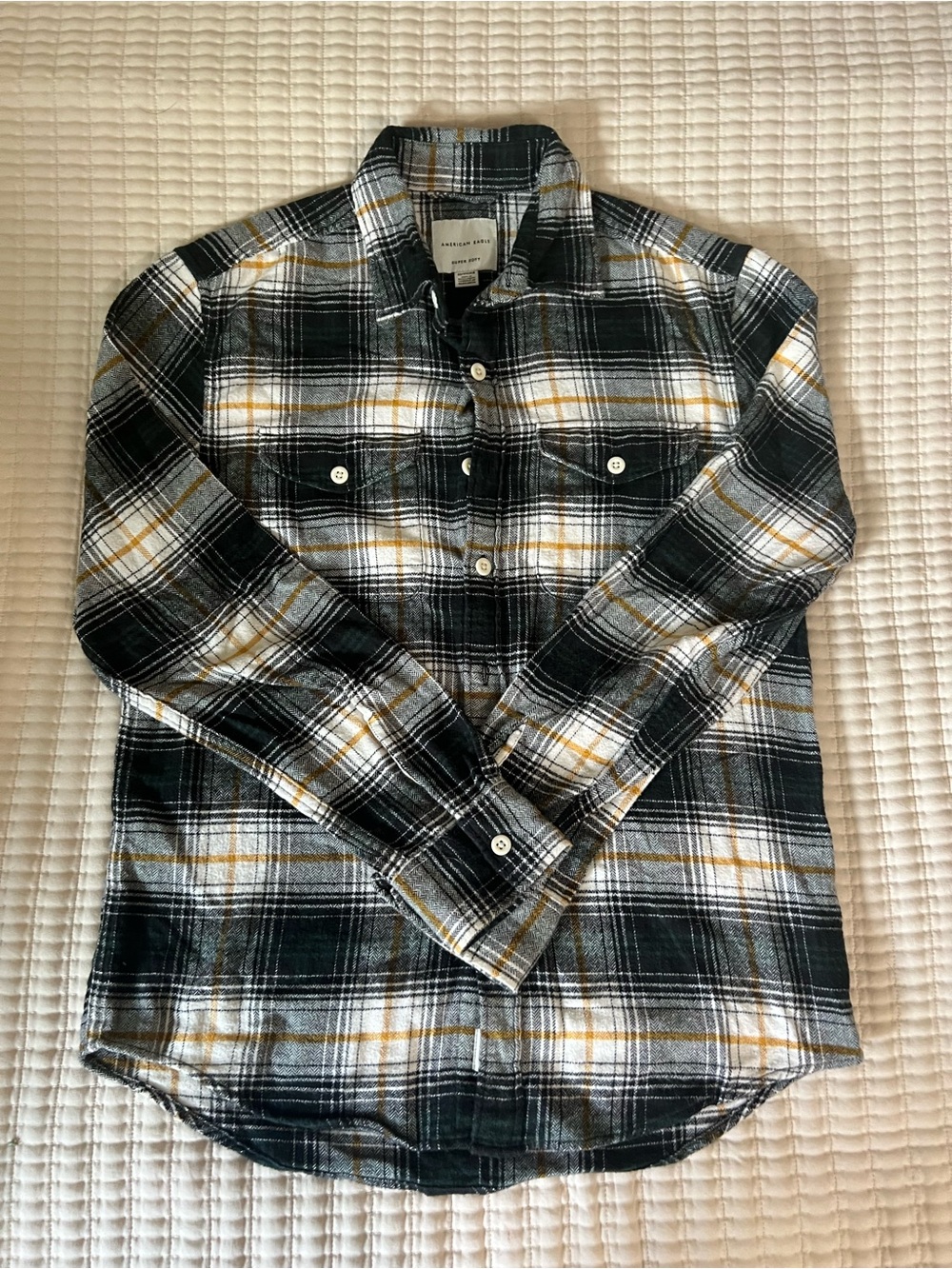 American eagle button down shirt XS super soft